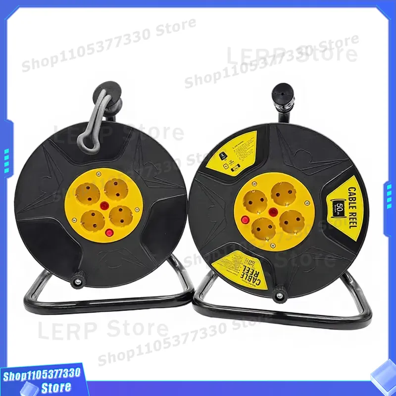 Outdoor Power Extension Cord - 25m Heavy Duty Extension Cable Reel