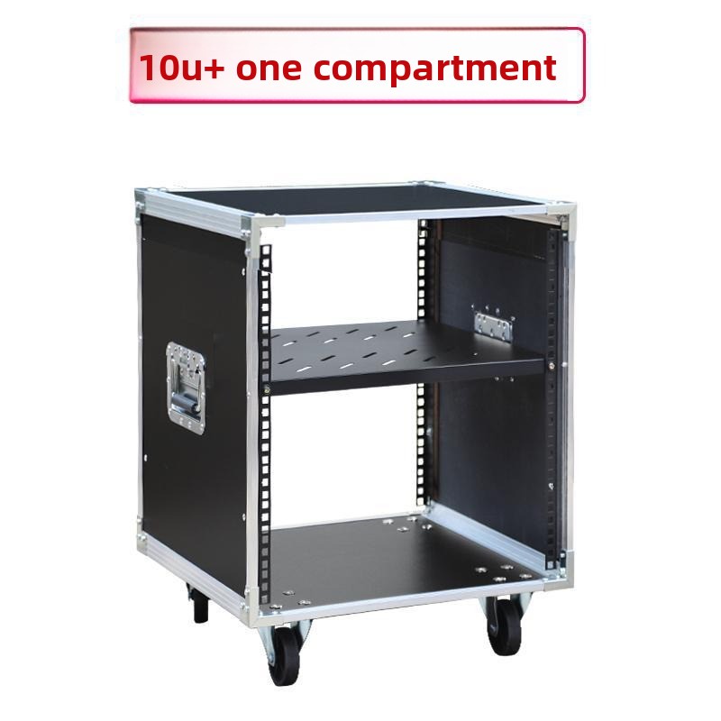 Outdoor Power Rack - 10U Power Amplifier Cabinet Household 16UKTV