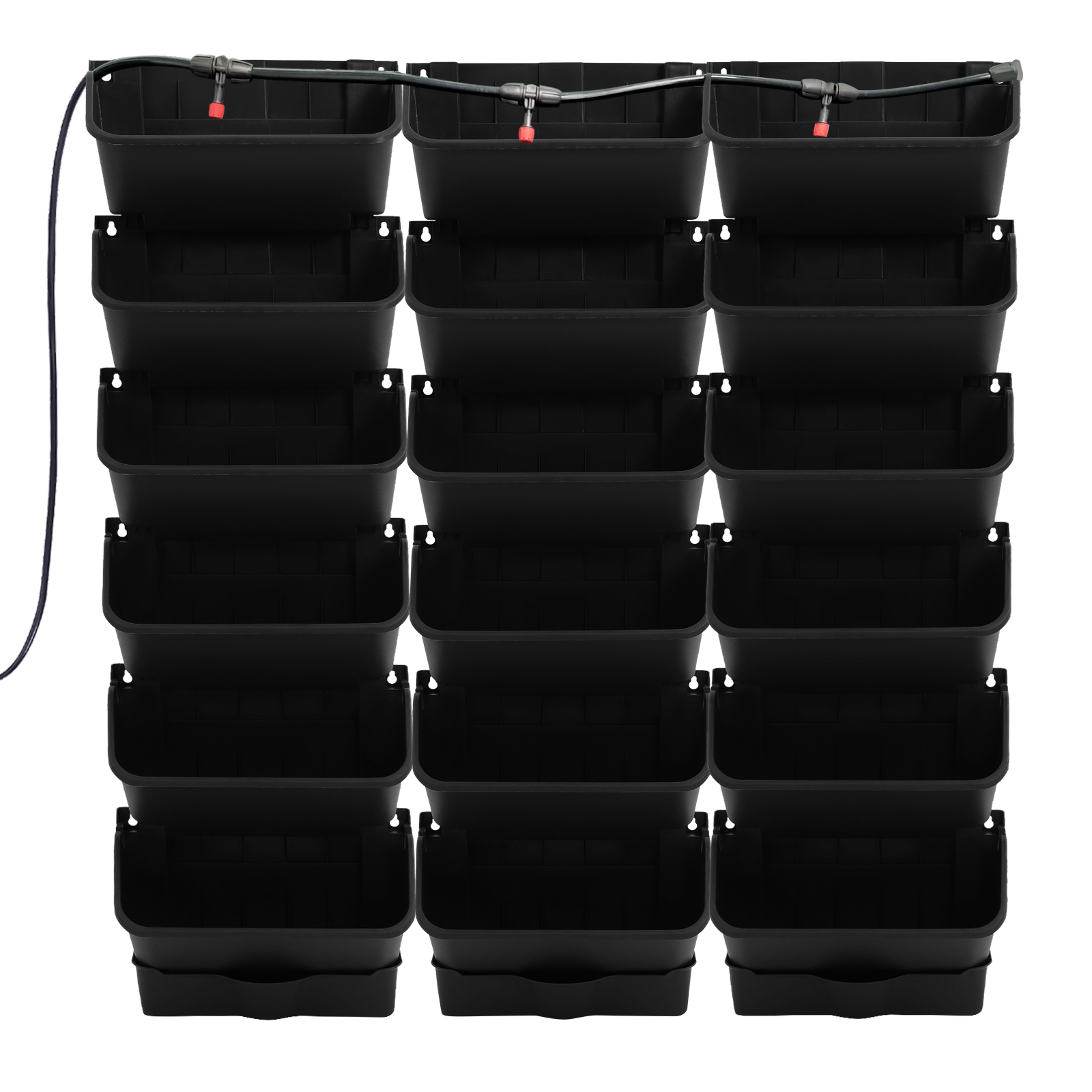 18 Pots Vertical Wall Planter  - Outdoor Power And Plant 评论和价格