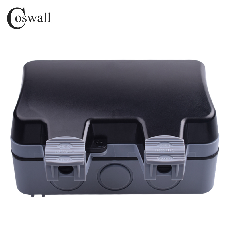 Coswall IP66 Weatherproof Wate - Outdoor Power Outlet Waterproof 评论和价格