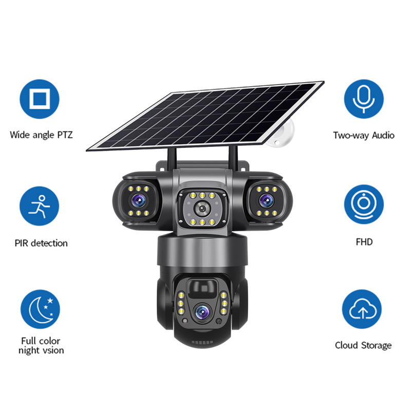 Outdoor 3 Lens 3 Screen Solar  - Outdoor Power G Motion 评论和价格