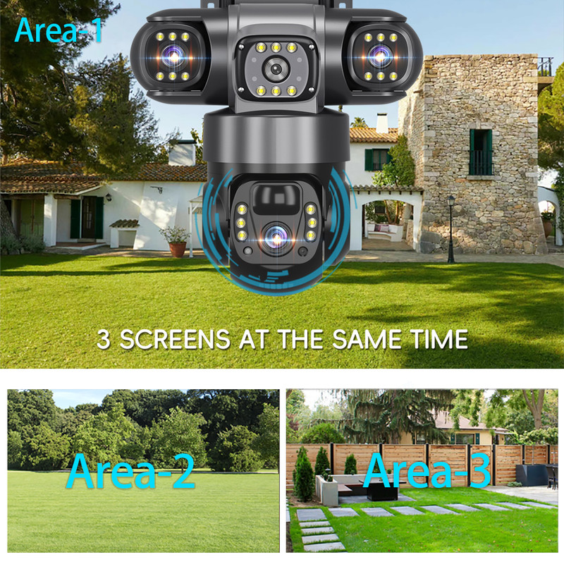 Outdoor 3 Lens 3 Screen Solar  - Outdoor Power G Motion 评论和价格