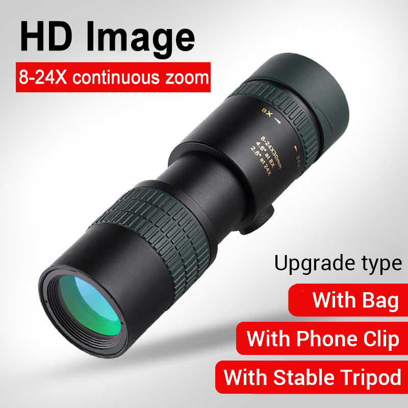 Powerful 8-24X30 Monoculars HD - Outdoor Powersports 评论和价格