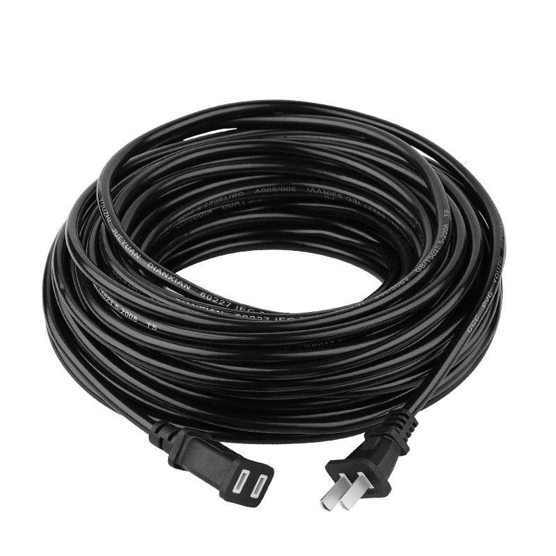 US Canada 2-prong Male To Fema - Outdoor Power Extension Cord 评论和价格