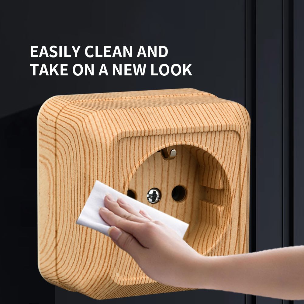 WESA Wood Wall Surface Socket  - Outdoor Power Rack 评论和价格