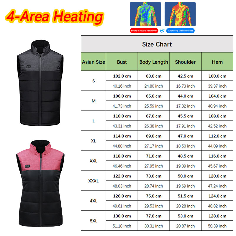 Winter 4 Area Heated Unisex Th - Outdoor Powersports 评论和价格