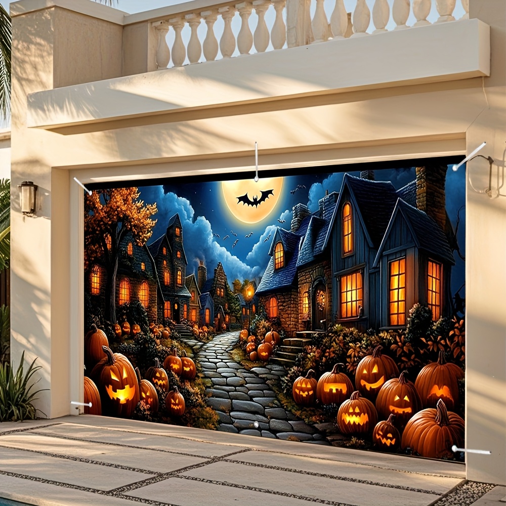 1pc 2D Flat Halloween Banner B - Outdoor Power Jack 评论和价格