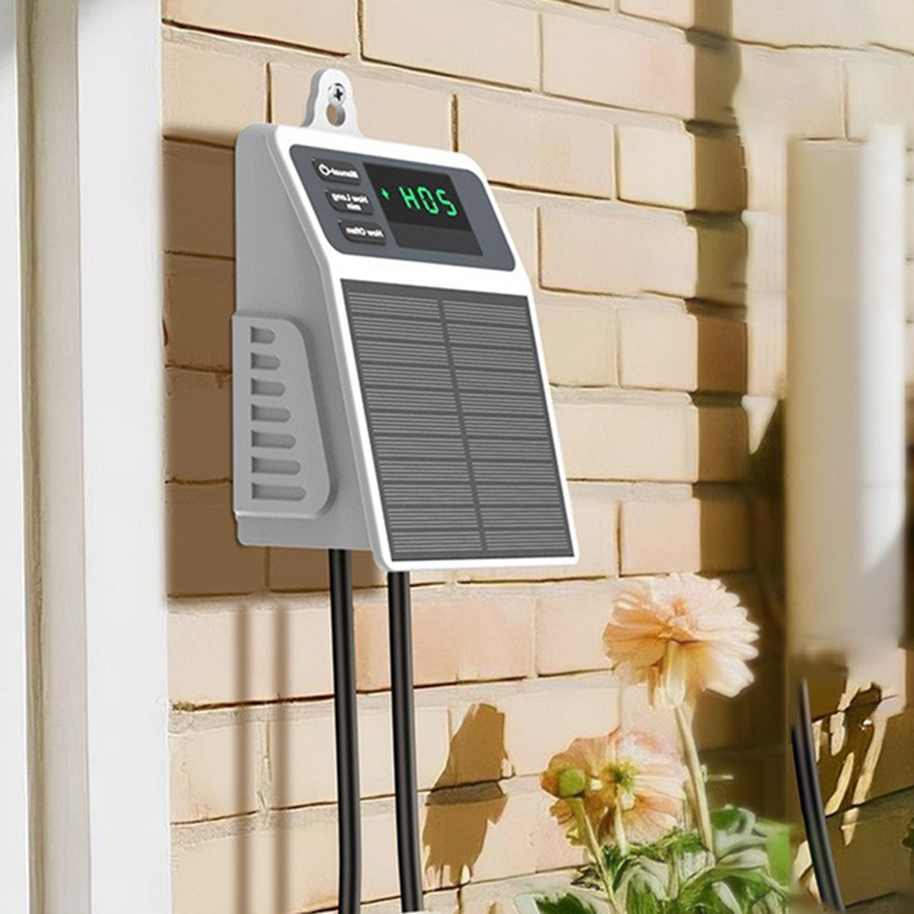 Solar Powered Automatic Wateri - Outdoor Power And Plant 评论和价格