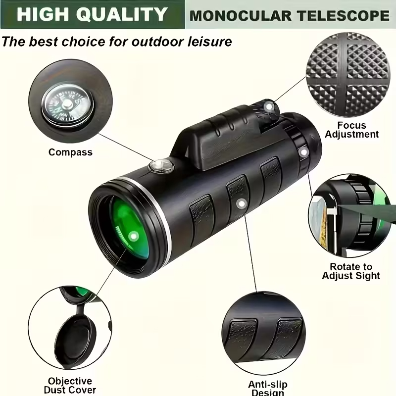 40x60 High-Power HD Monocular  - Outdoor Powersports 评论和价格