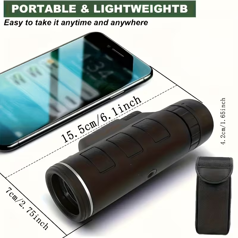 40x60 High-Power HD Monocular  - Outdoor Powersports 评论和价格
