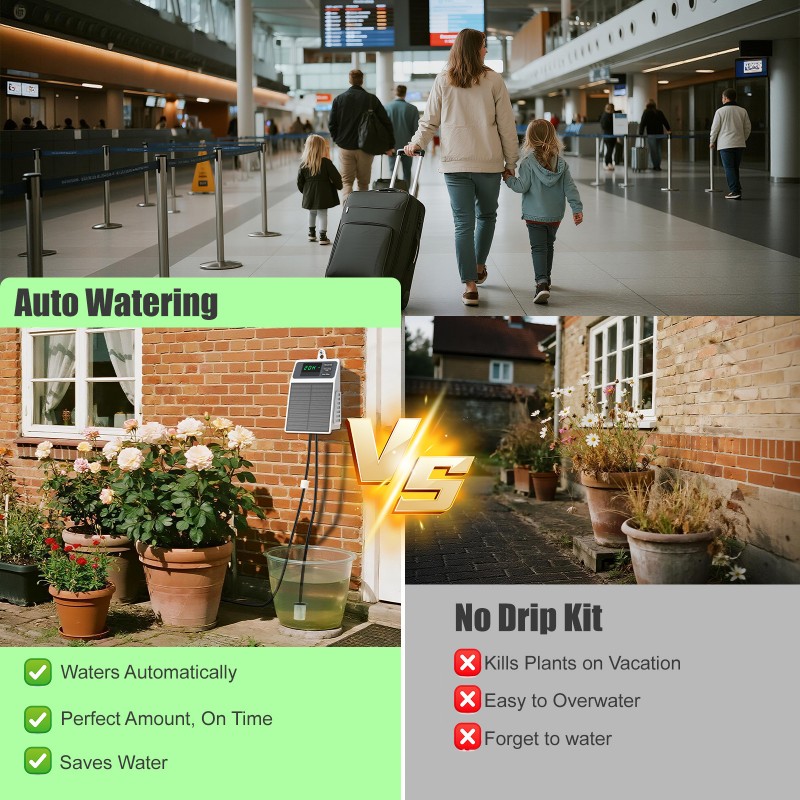 A03F-Solar Powered Automatic D - Outdoor Power And Plant 评论和价格