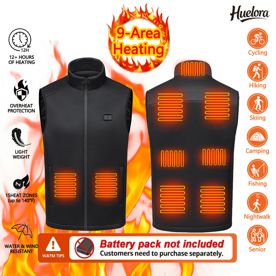 Winter Heating Vest 9 Area Sta - Outdoor Powersports 评论和价格