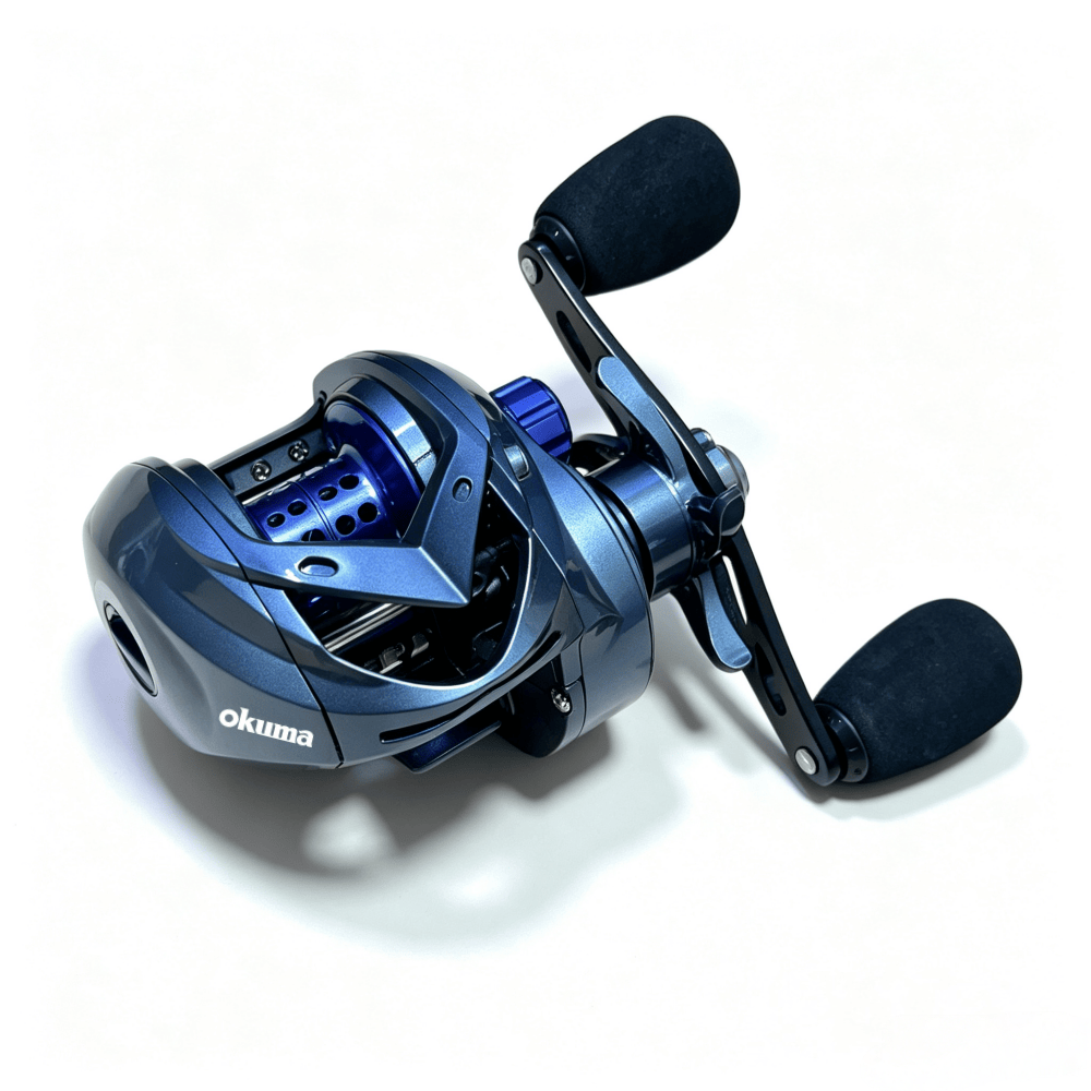 New Okuma Long Cast Baitcastin - Outdoor Power Reel 评论和价格