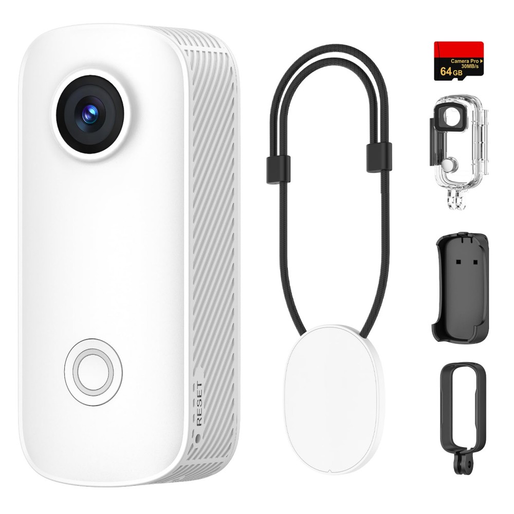 SJCAM C100 PRO 4K POV Camera w - Outdoor Powersports 评论和价格