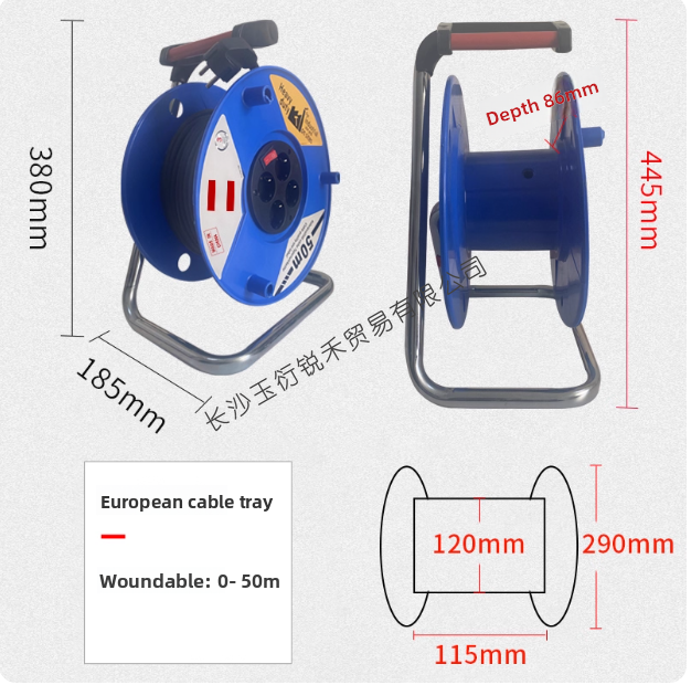 Outdoor cable reel 20m 30m 50m - Outdoor Power Reel 评论和价格