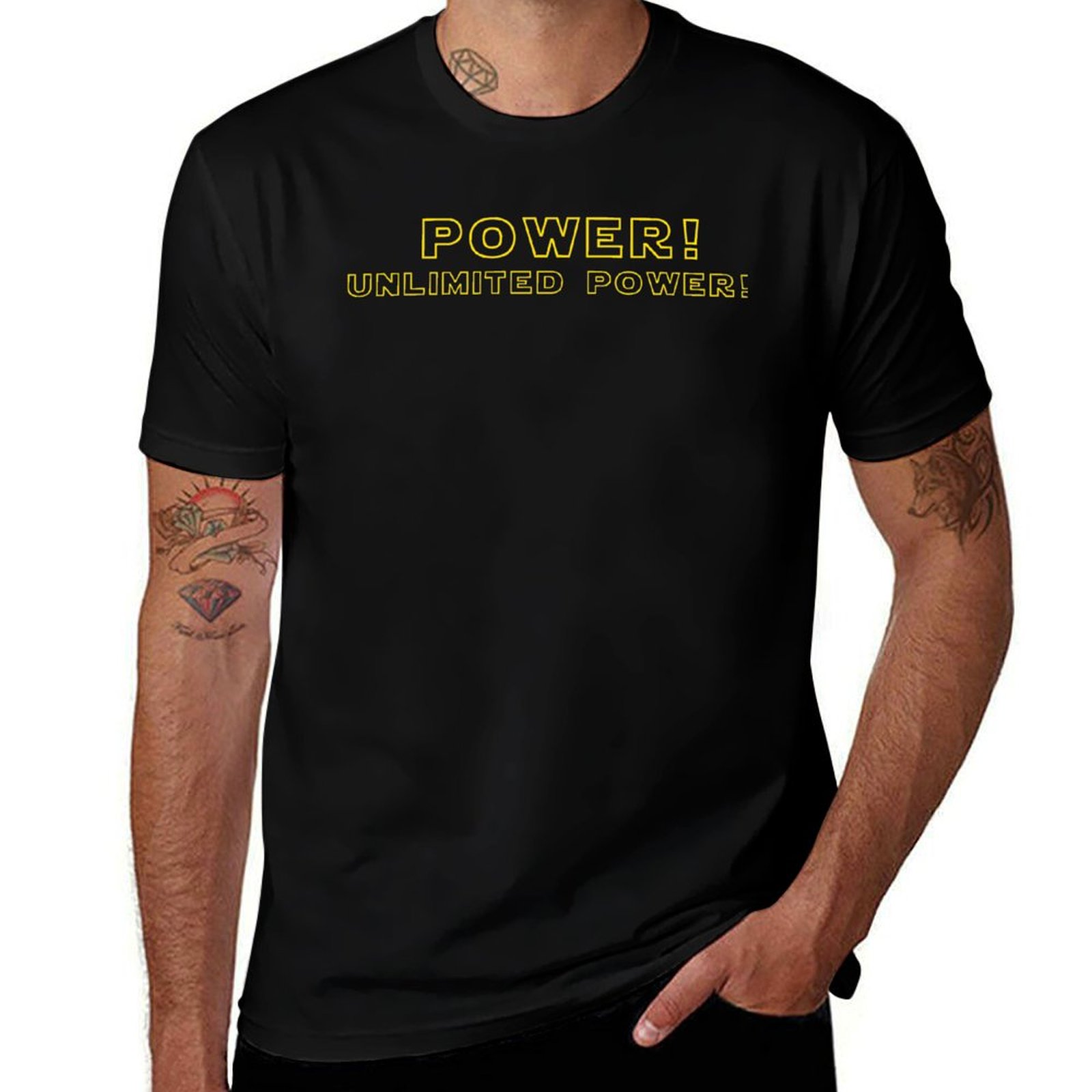Power! Unlimited Power! T-Shir - Outdoor Power Unlimited 评论和价格