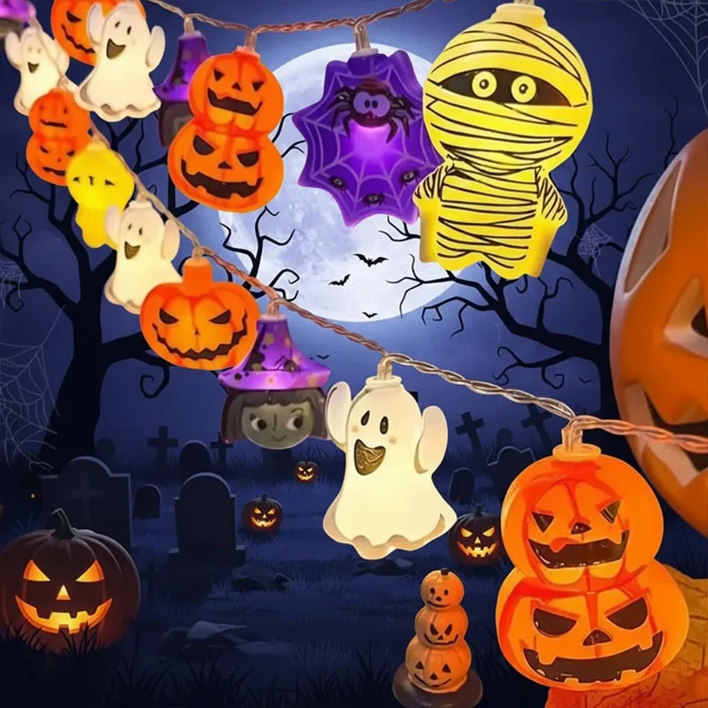 Halloween Party LED String Lig - Outdoor Power Jack 评论和价格