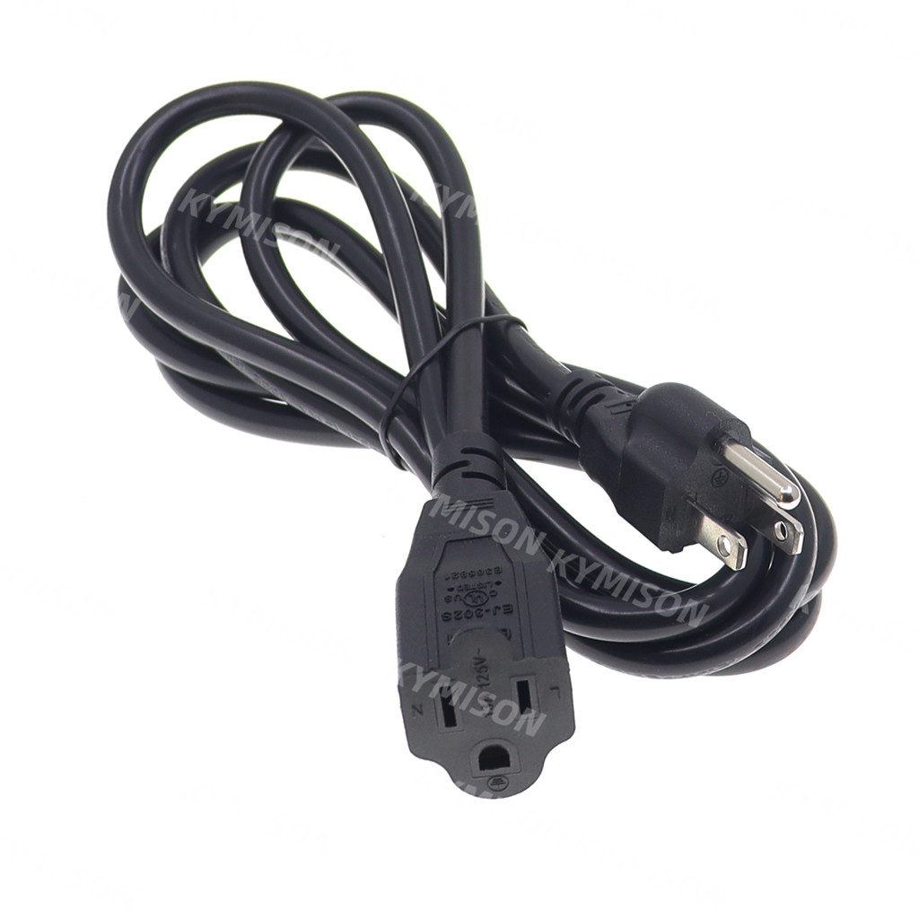 USA 3 Prong Male Plug to Femal - Outdoor Power Extension Cord 评论和价格