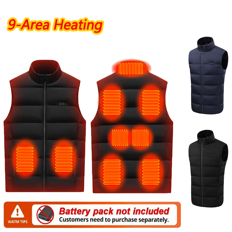 9 Area Heating Vest Men Women  - Outdoor Powersports 评论和价格