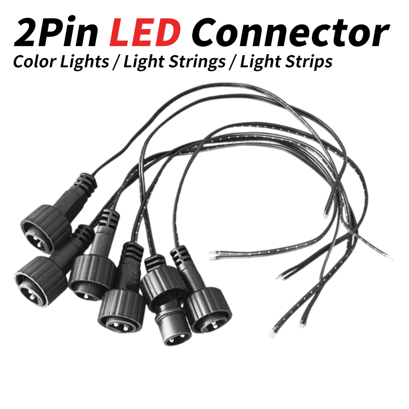 2Pin LED Connector with 25cm W - Outdoor Power Extension Cord 评论和价格
