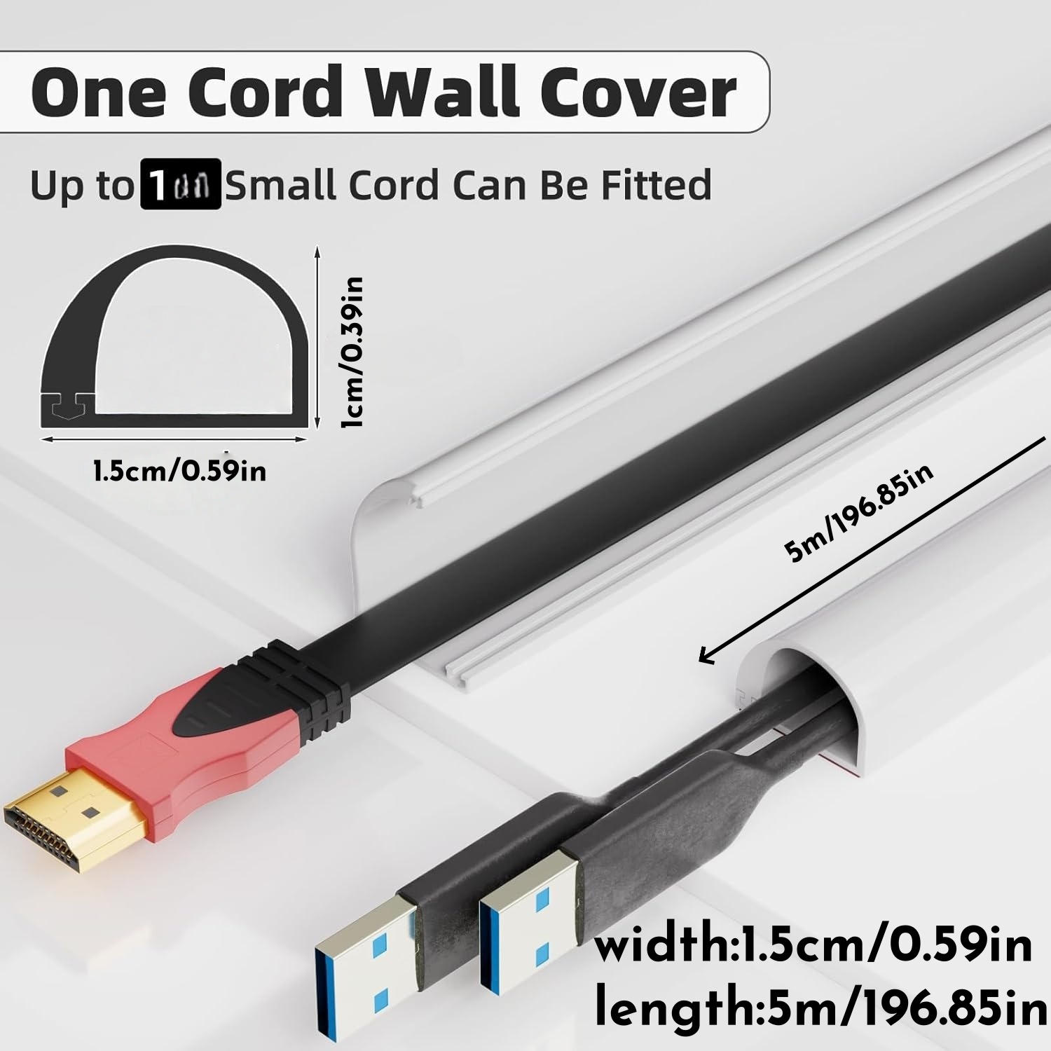  1PC  Arc Anti-extrusion Floo - Outdoor Power Extension Cord 评论和价格