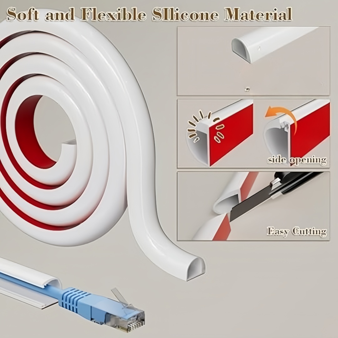  1PC  Arc Anti-extrusion Floo - Outdoor Power Extension Cord 评论和价格