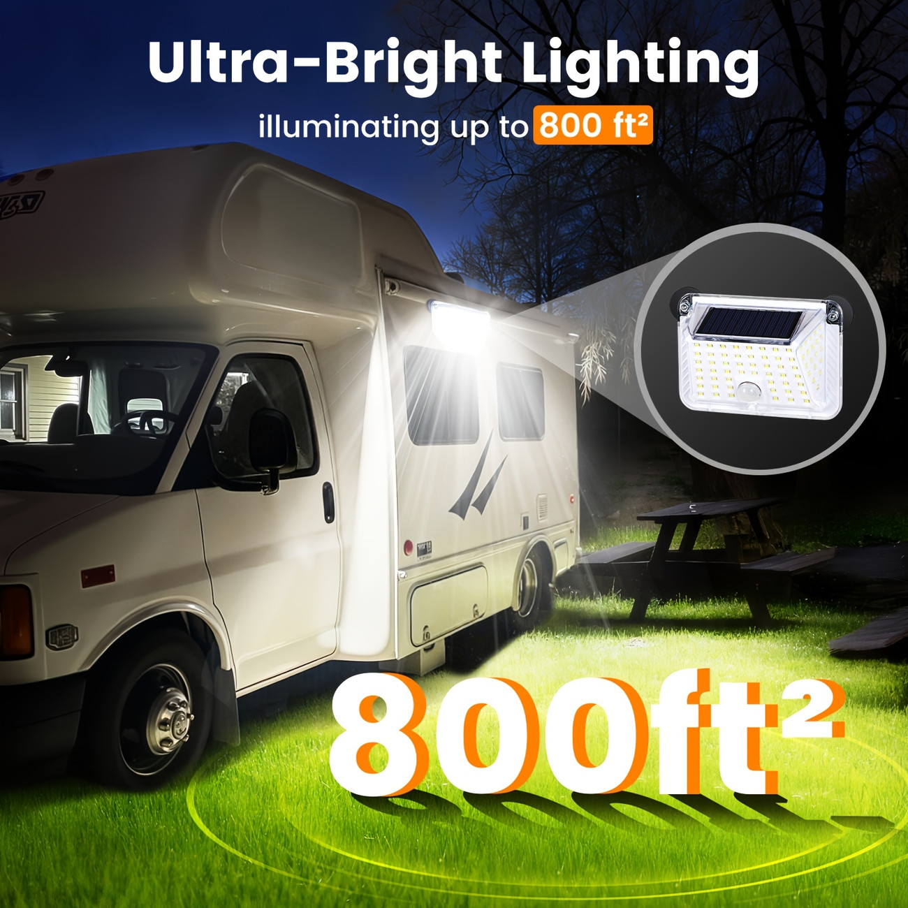 Magnetic Trailer Solar Lamp, w - Outdoor Power G Motion 评论和价格